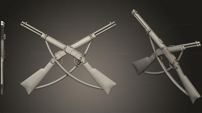 Оружие (Тест на Карабины, WPN_0032) 3D модель для ЧПУ станка
